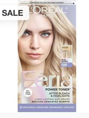 L'Oréal Féria Power Toner Pearl Blonde - Anti-Brass Hair Toner